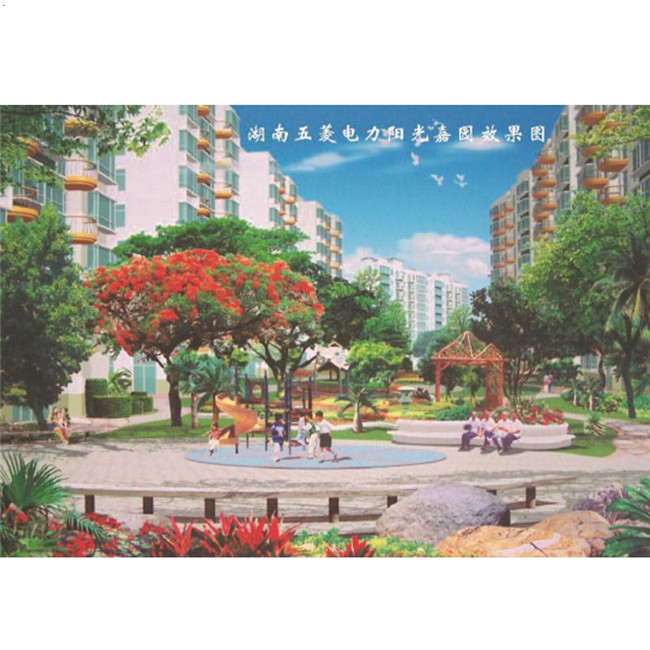 湖南五菱電力陽光嘉園 湖南園林設計